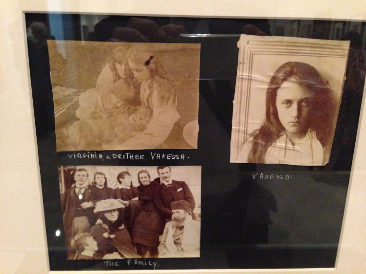 Selection of family photos. A thoroughly annoyed looking Vanessa Stephen is top right.