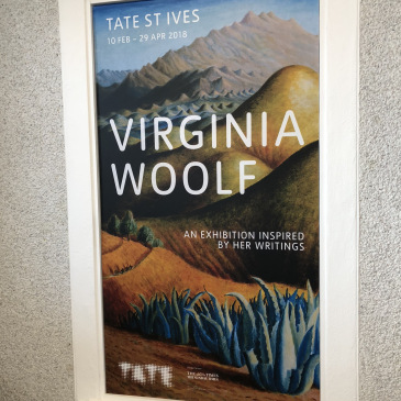 Tate St Ives exhibition poster. My photo