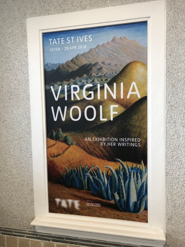 Tate St Ives exhibition poster. My photo