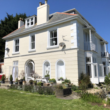 Another view of Talland House, St. Ives, Cornwall. My photo