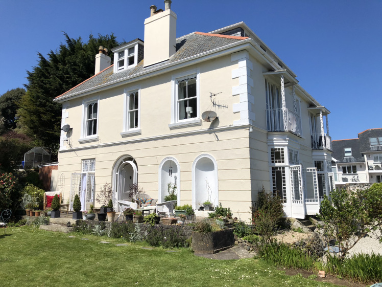 Another view of Talland House, St. Ives, Cornwall. My photo